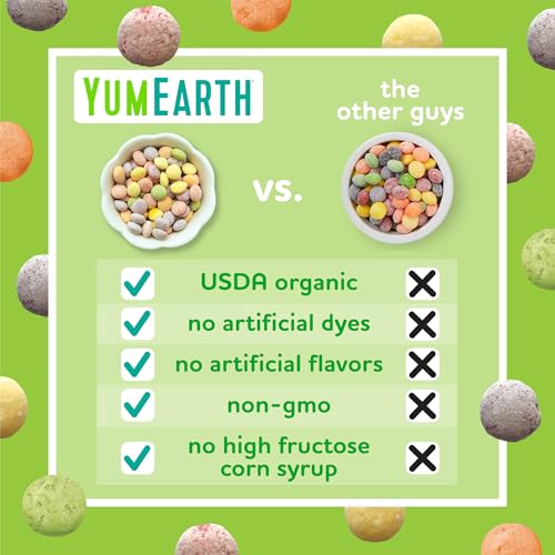 image for YumEarth Organic Sour Giggles Chewy Candy – Allergy Friendly, No Art
