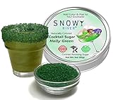 Snowy River Cocktail Sugar 3oz Gift Pack, All Natural Beverage Rimmer for Cocktails & Margaritas in