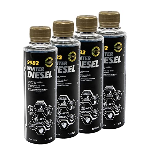Winter Diesel Kraftstoff Additiv Fließverbesserer Mannol 9983 4 X 250 ml