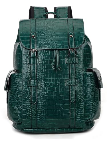 Image of FUR JADEN Vegan Leather Stylish 15.6 Inch Premium Laptop Backpack for Office & Travel