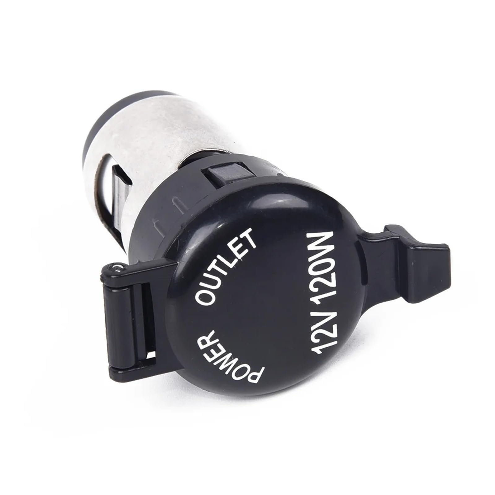 Presa accendisigari impermeabile da 12 V, 120 W, per auto, barca, moto, ATV, tosaerba