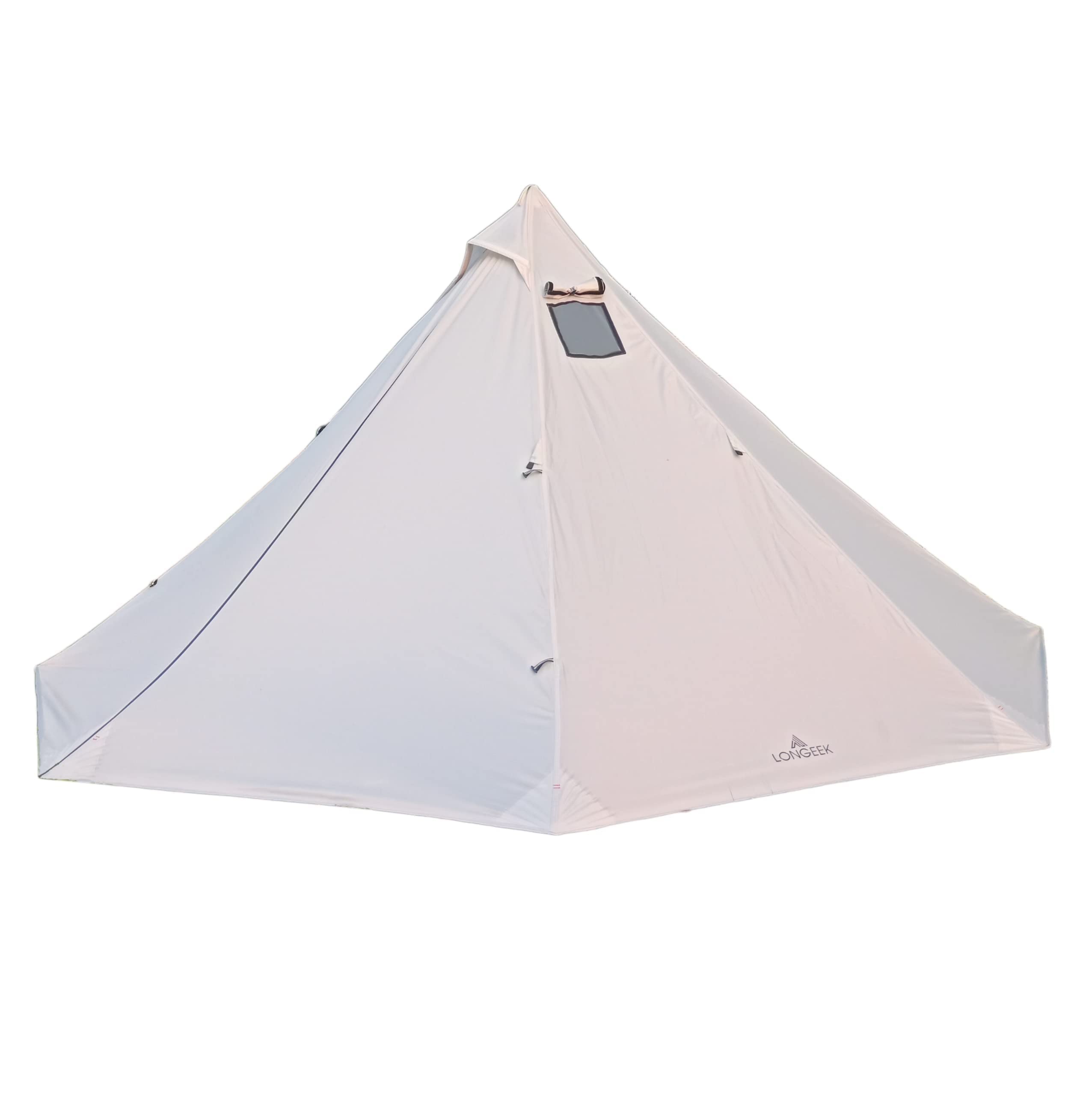 CampFeuer Tipi Spirit tent voor 4 personen, indianentent voor kamperen, wandelen, 3000 mm CampFeuer Tipi Spirit tent voor 4 personen, indianentent voor kamperen, wandelen, 3000 mm