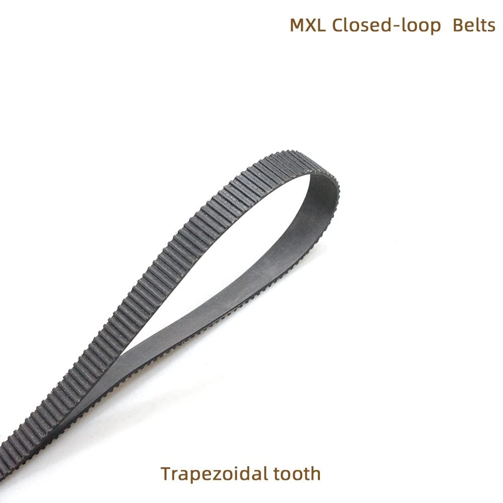 Cinghia Sincrona MXL Per Stampanti E Macchinari - Pitch 2.032mm, Larghezza 6/10mm, In Gomma Con Anima Fibra Di Vetro - copertina
