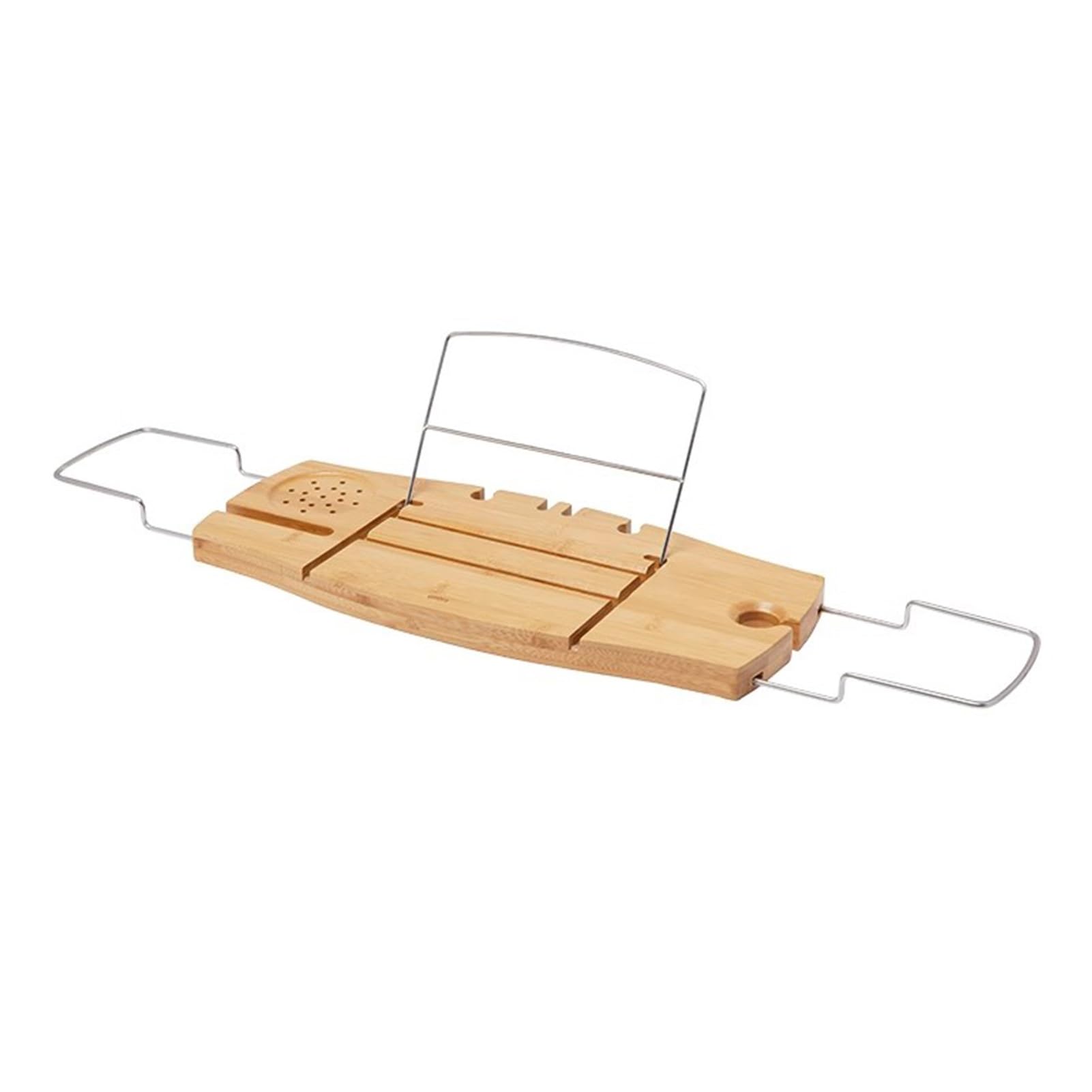 Bandeja de bañoBandeja de baño Bandejas de Madera para bañera con Soporte para Copas de Vino y Libros, Soportes para bandejas Plegables para el baño del Hotel en casa, Soporte de Mesa para b