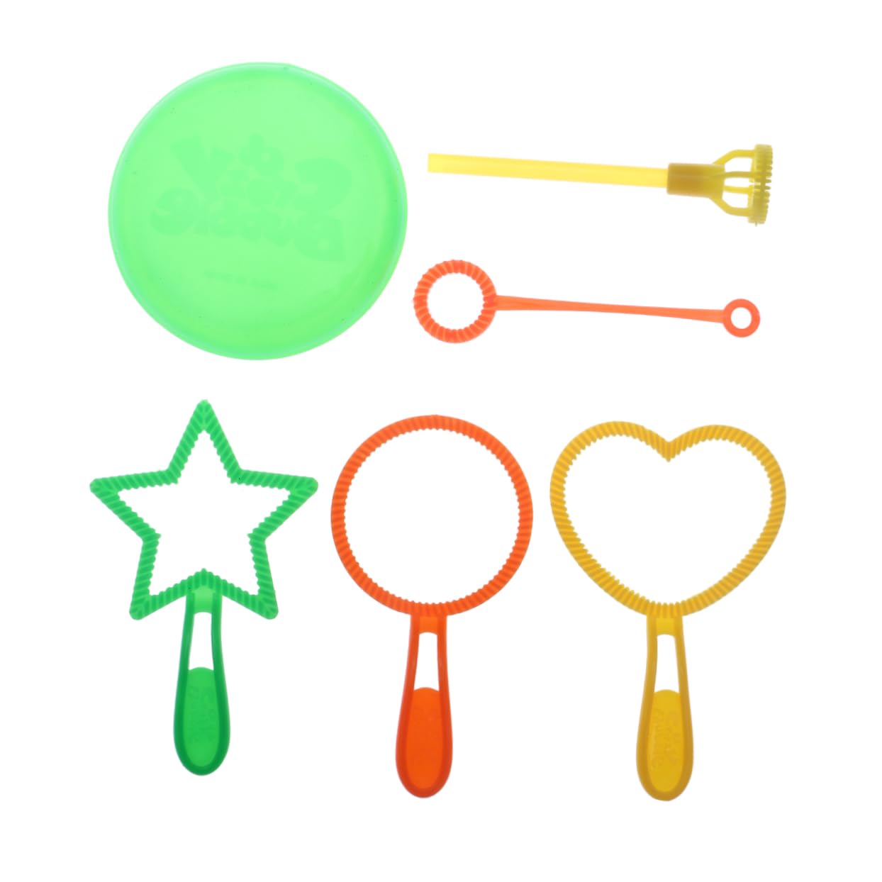 Totority 6 Pcs Bubble Maker for Children Kids Playset Children Toys Bubble Blower Bubble Maker Set Bubble Wands for 15 Years Old