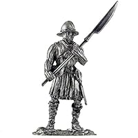 Amazon | 馬に乗ったヨーロッパの射手、1600年。金属の彫刻