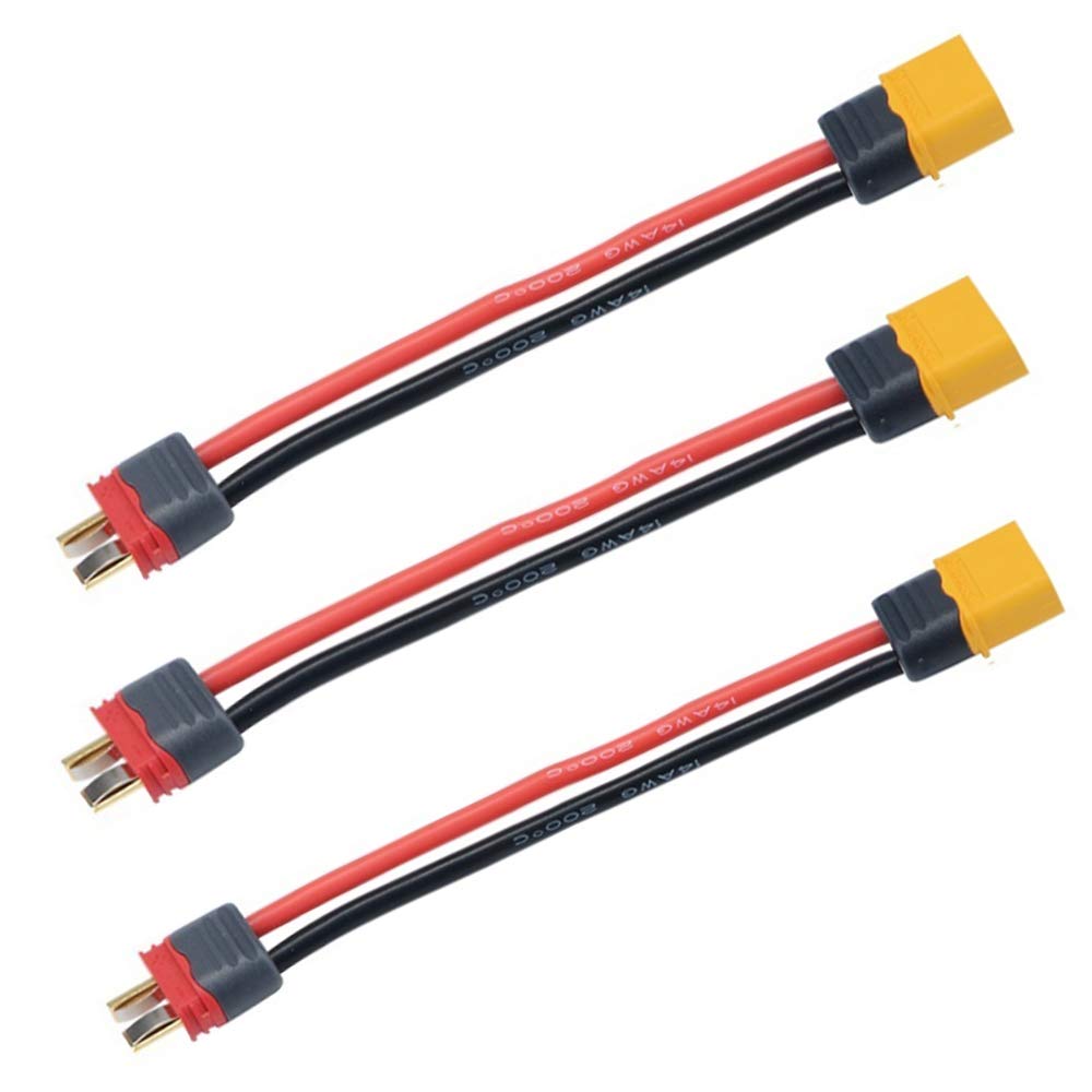 Photo 1 of Yiqigou XT60 Male to Deans T Male Adapter Cable