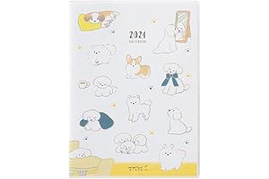 2024 Midori Pocket Diary Weekly Planner A6 - Perfect for Daily Planning and Organization