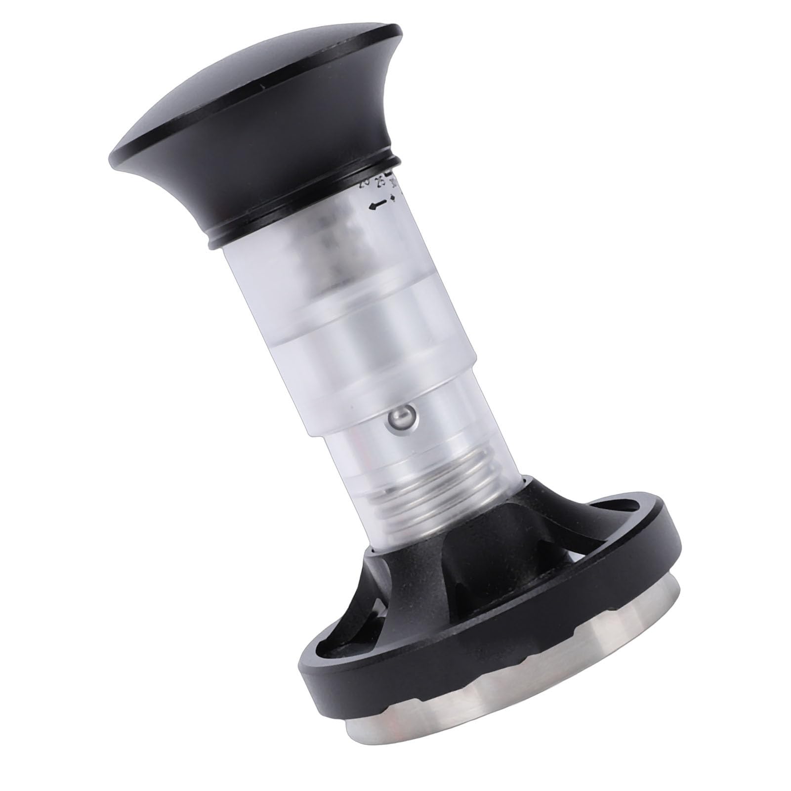 Qcwwy Tamper Werkzeug Kaffee Tamper 58 Mm, Federbelastete Für Barista Home Kaffee Zubehör Tee