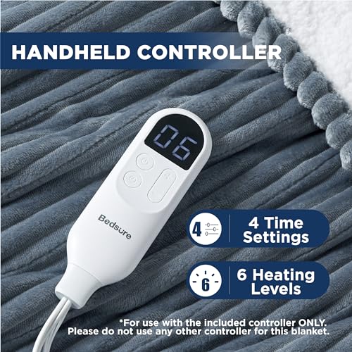 Bedsure BS-100T Heated Blanket Electric Throw thumb #4
