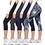 Capris - Black/Dark Grey/Navy Blue/Tie Dye