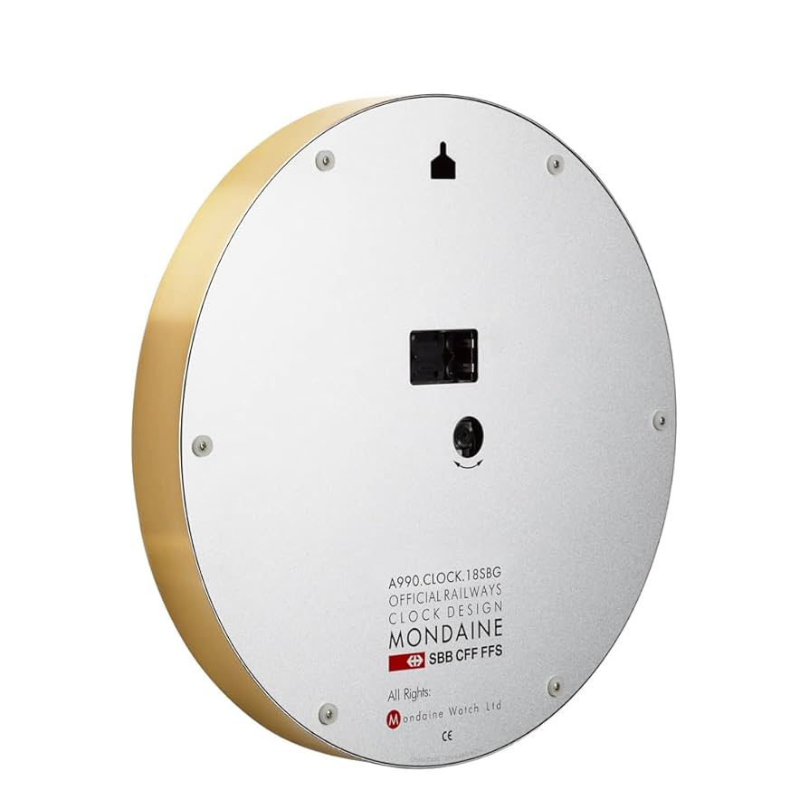 MONDAINE 掛時計 スイス鉄道デザイン　A990.CLOCK.11SBC 楽天市場】MONDAINE モンディーン 掛時計 ウォールクロック レッド
