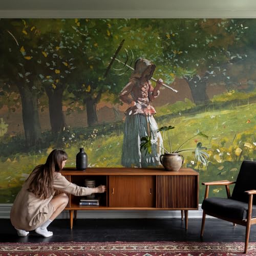 Décor mural adhésif lavable 312x219 cm pour rénover un mur de salon facilement - 4
