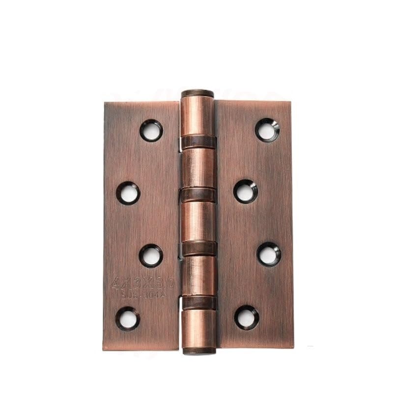 Cerniere 2 cerniere for porte in acciaio inossidabile 304 da 4 pollici, connettore adatto for pesanti, ferramenta for mobili(Red Bronze)
