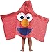 Sesame Street Elmo Kids Hooded Bath, Pool or Beach Towel - 23x51 Inches
