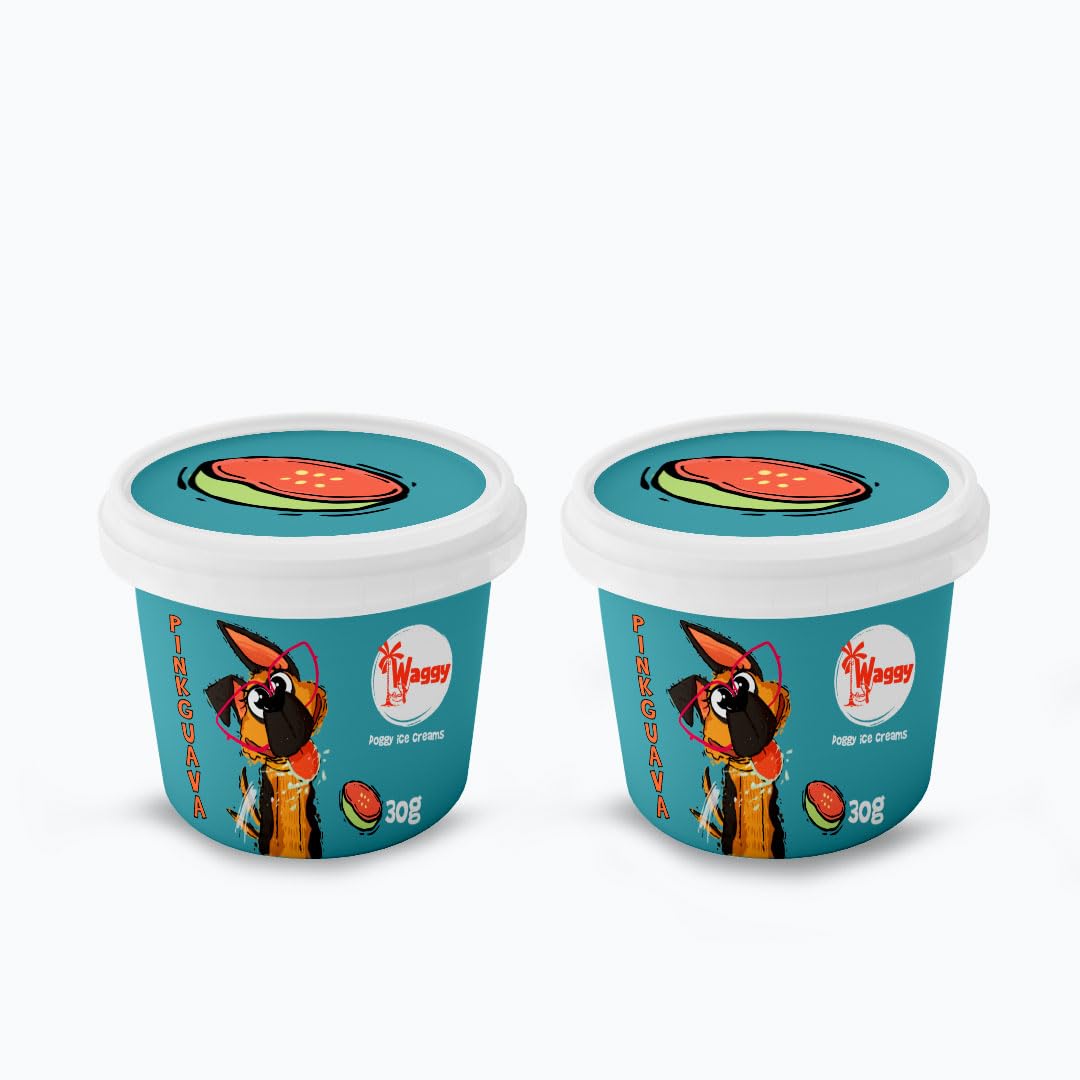 Waggy Zone Ice Cream Treat For Dogs, Puppies And Cats Instamix Natural Pink Guava Powder For All Age Vegan 30Gm (Pack Of 2) (B08LBQBMC9) Amazon Price History, Amazon Price Tracker