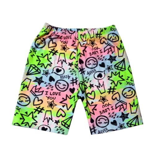 Kit 3 shorts infantil feminino em tecido cotton para meninas tamanhos 1 ao 12 (Sortidos) (2)
