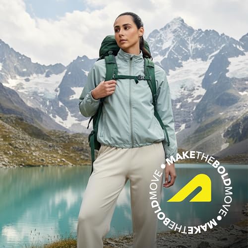 Image of Boldfit Windcheater Jacket for Women, Lightweight & Wind-Resistant with Reflective Cool Jacket for Women, Relaxed Fit-Stylish Windbreaker for Outdoor with Zipper Pockets