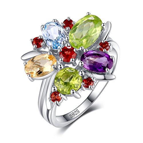 JewelryPalace, anello cocktail in argento Sterling...