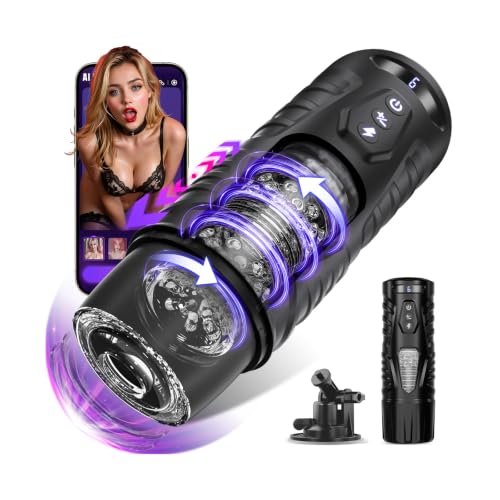 Image of EINSEO Automatic Male Masturbator Sex Toys for Men AI Sync Pocket Pussy