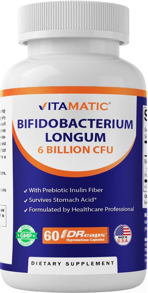 Vitamatic Bifidobacterium Longum 6 Billion...