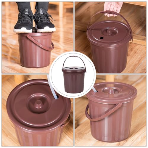 Caneca de residuos de té con tapa abatible 5 L miniatura 4