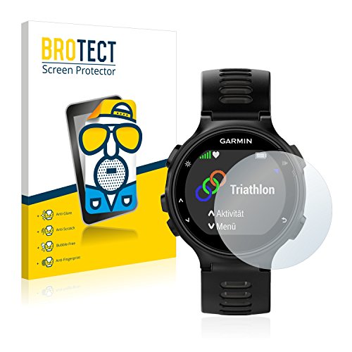BROTECT Protector Pantalla Anti-Reflejos Compatible con Garmin Forerunner 735XT (2 Unidades) Pelicula Mate Anti-Huellas