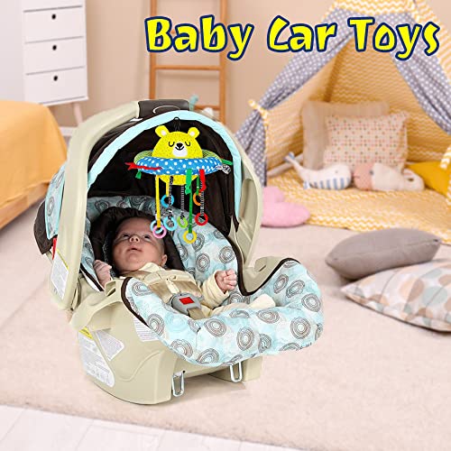 Montessori Toys For 1+ Year Old,Pull String Sensory Toys For Toddlers Fine Motor Skills,Plush Learning Activity Toy Baby Rattle Toys 6-12 Months,1 Year Old Boy Girl First Birthday Gifts Travel Toys #TOP5