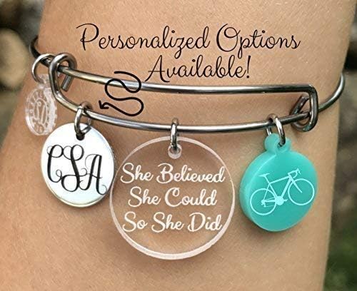 Cycling Bracelet, Bicycle Bracelet, Bike Bracelet, Cyclist Jewelry, Cyclist Gifts, Womens Cycling Gifts, Gift for Cyclist, Bike Rider Gift