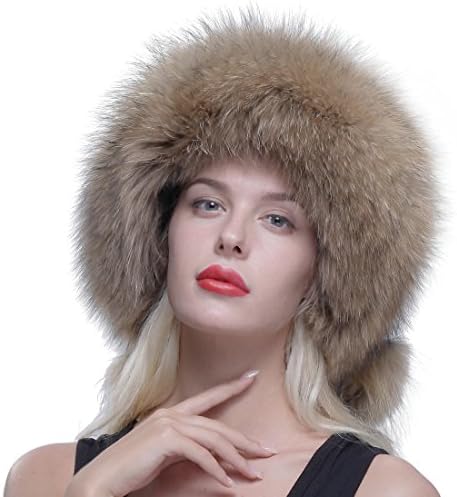 Amazon | URSFUR レディース帽子 ふわふわ ロシア帽 ラクーンファー Amazon | URSFUR レディース帽子 ふわふわ ロシア帽 ラクーンファー