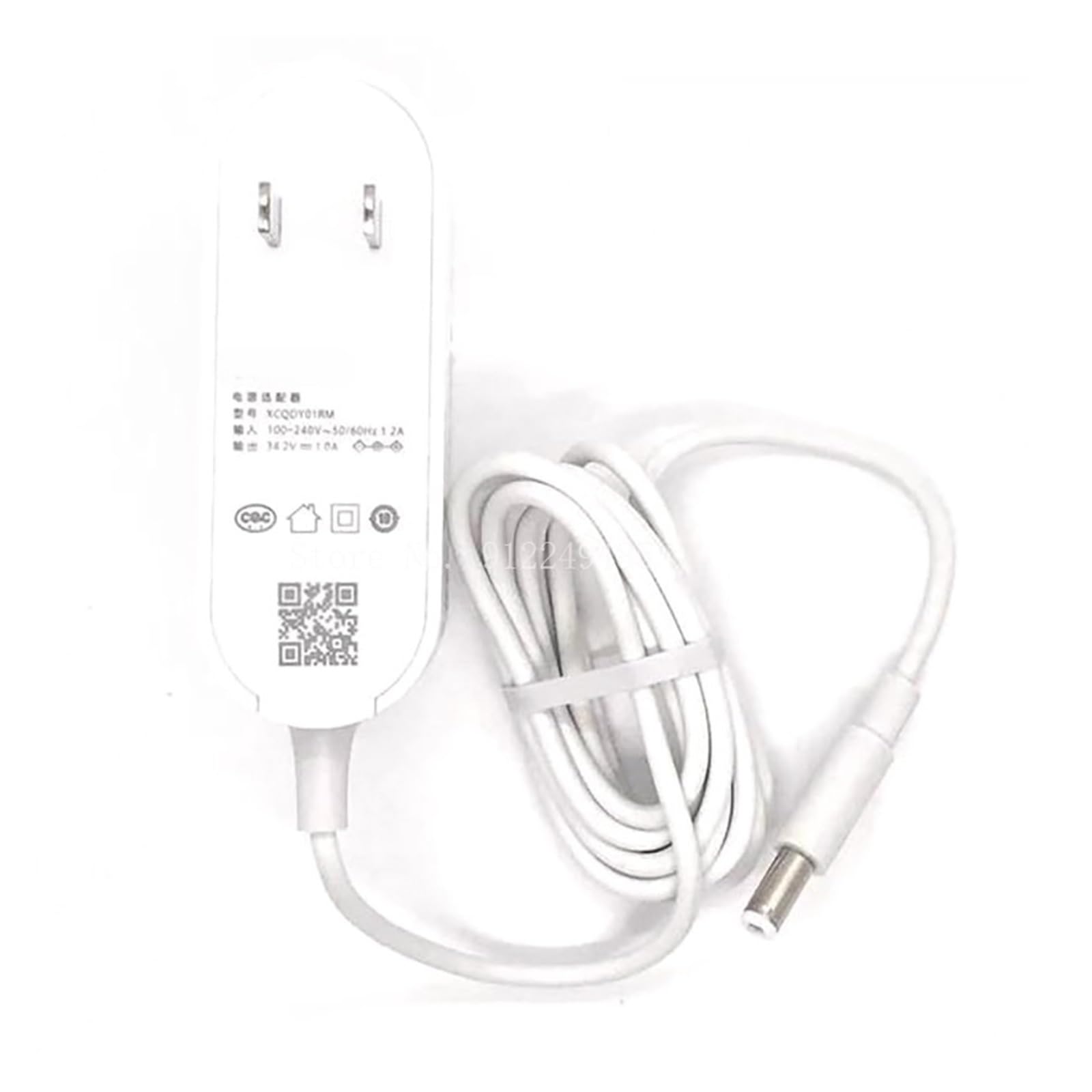 Vhbw Adaptateur Secteur Compatible Avec Black & Decker DV7210ECN Dv7210nf Dv7210nwh Aspirateur Sans Fil Cable De 200 Cm 88702882
