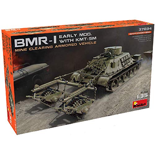 MiniArt 37034 BMR-1 Early Mod char de déminage maquette militaire plastique échelle 1/35