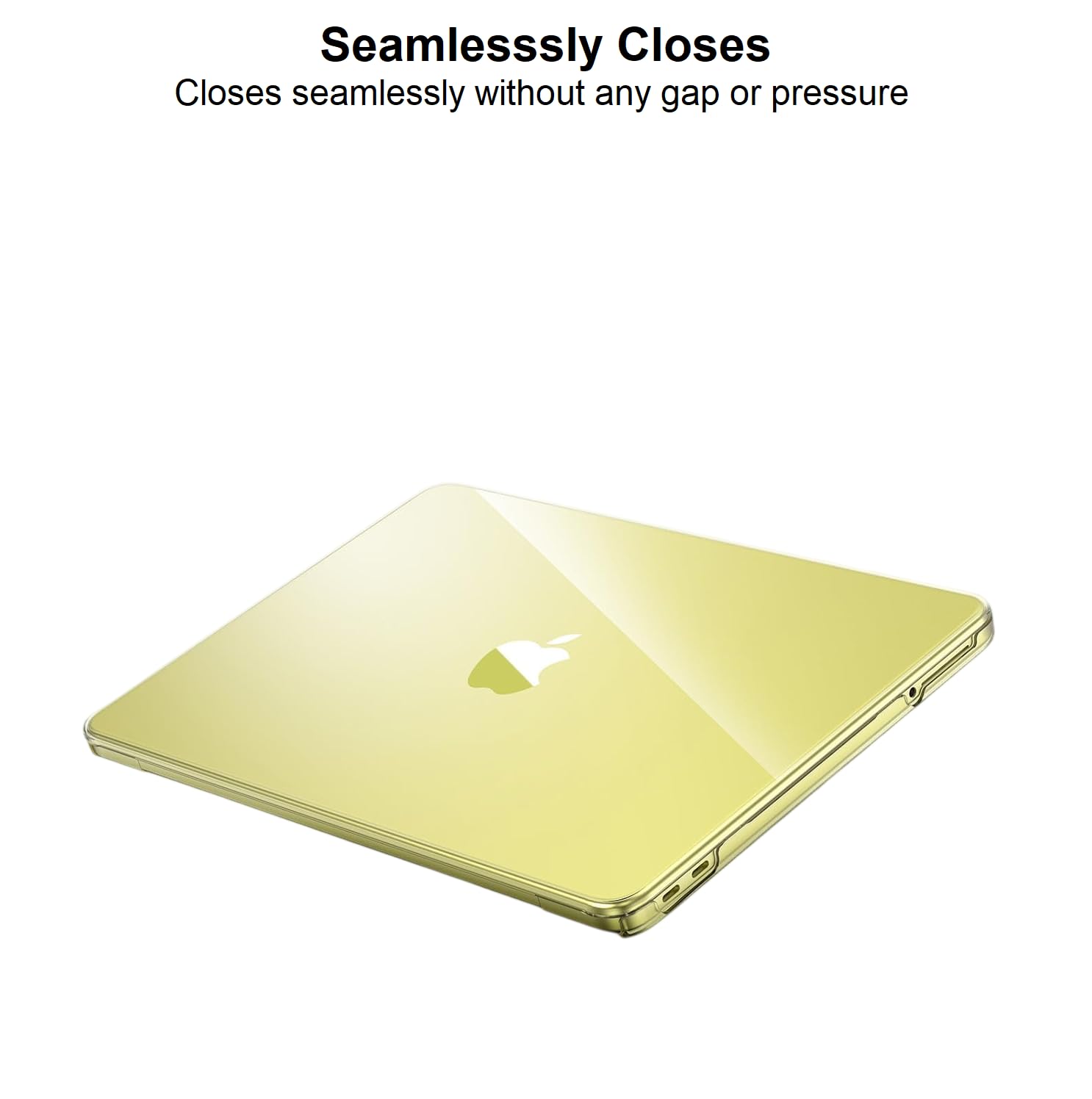 Midkart Compatible with MacBook Neo Case 13 inch 2026 Release Model A3404 with A18 Pro Chip Hard Shell Case Cover with Keyguard and Dustplugs, Crystal Citrus — Amazon image 4