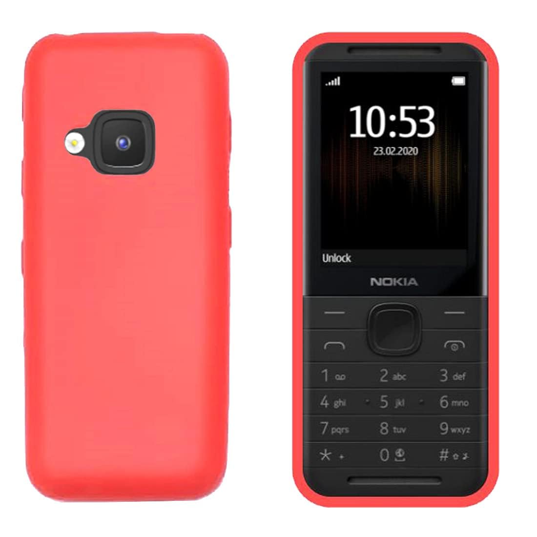 Nprc Case Ultra-Thin Slim Fit Phone Cases Soft Flexible Light Protective Back Cover for Nokia 5310 2020 (Red) (B0D4DP7YTP) Amazon Price History, Amazon Price Tracker