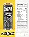 SUPER COFFEE Espresso, Iced Keto Coffee (0g Added Sugar, 10 Calories) [Triple Shot Black] 11 Fl Oz, 12 Pack | Cold Brew, Smart Coffee Drinks - SoyFree GlutenFree