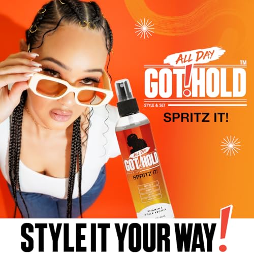 Spray ligero para trenzas y estilos naturales 8.5 Fl Oz miniatura 2