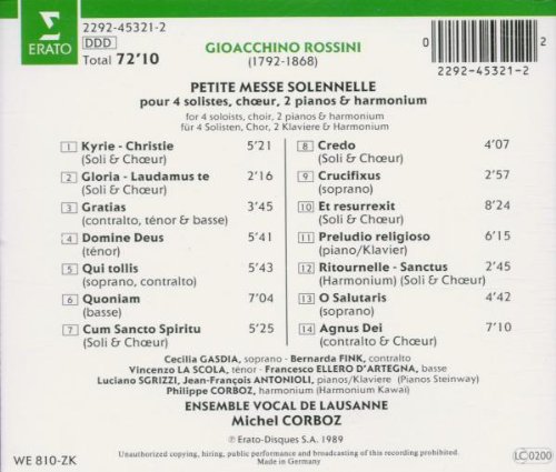 Rossini - Petite messe solennelle