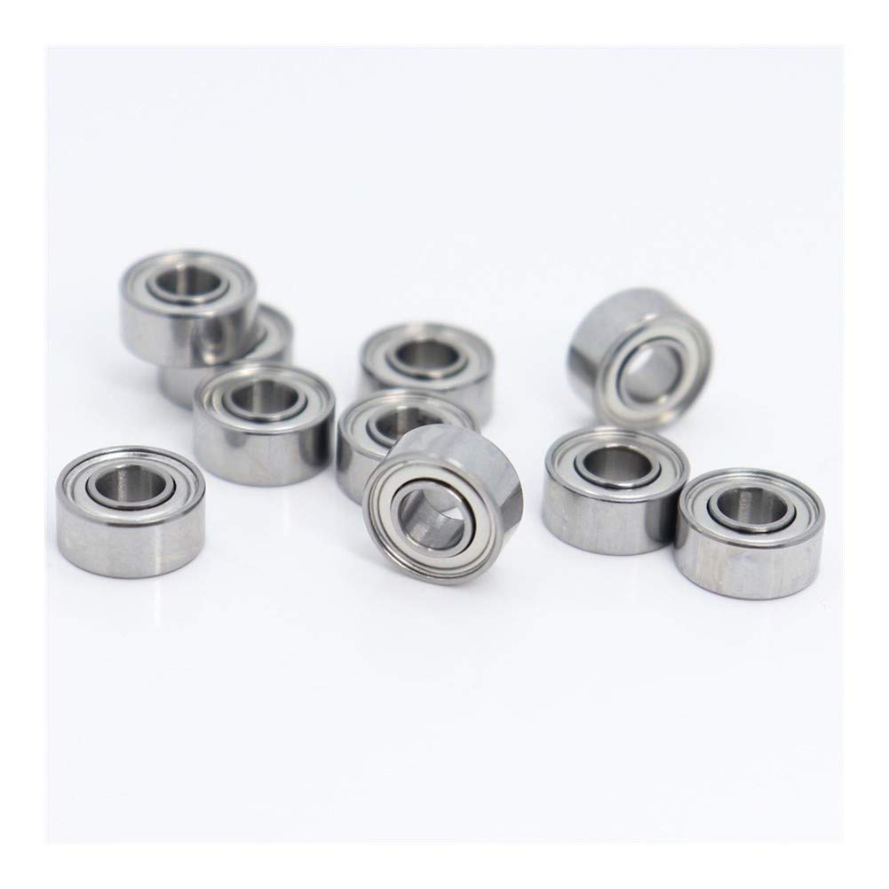 KNIUWMBMH Power Transmission Products 684ZZ 52100 Chrome Steel Ball Bearing ABEC-5 4x9x4mm Miniature Ball Bearings 618/4ZZ Ball Bearings