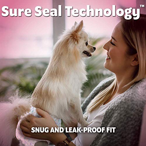 OUT! Pet Care Disposable Female Dog Diapers | Absorbent with Leak Proof Fit | XS/Small, 16 Count (Pack of 1) - Image 7