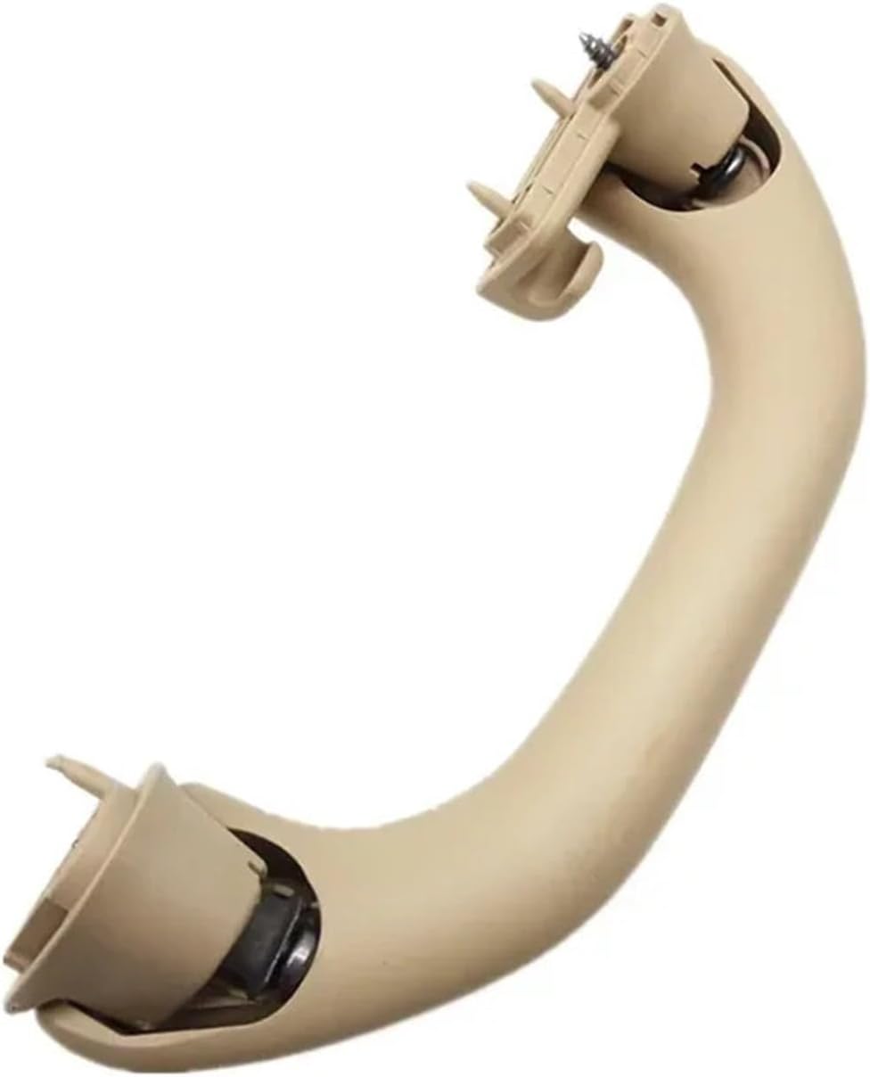 Compatible with VW Bora Golf MK4 18G 857 607 Beige Front Rear Upper Roof Pull Handle Grab Handle(1PCS Rear)