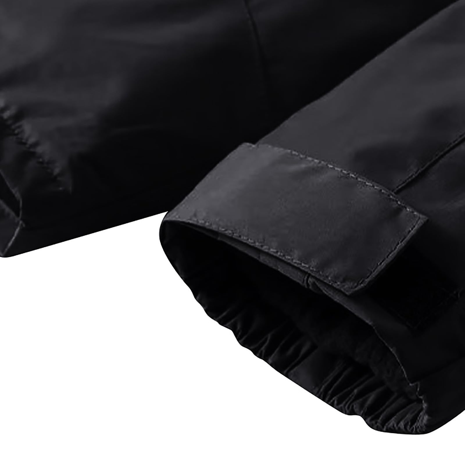 Softshelljacke für Damen Einfarbige 3-In-1 Funktionsjacke mit Kapuze und Herausnehmbarem Fleece-Innenjacke Winddicht Wasserabweisende Skijacke Durchgehendem Reißverschluss Warm Übergangsjacke