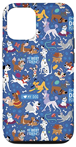 Coque iPhone 12 Pro Disney Dogs bleue, l'accessoire tendance