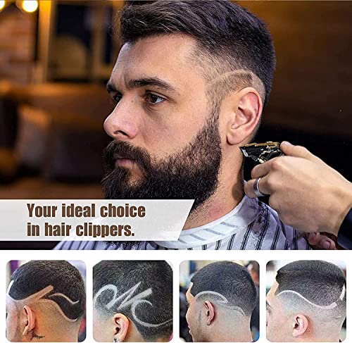 Amuliss AU-JM-700AL Professional Mens Hair Clippers Zero Gapped Cordless Hair Trimmer Professional Haircut & Grooming Kit thumb #5