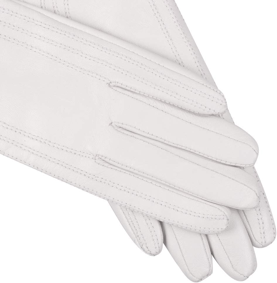 Nappaglo Nappa Leather Gloves Warm Handmade Curve Lambskin for Women - Image 4