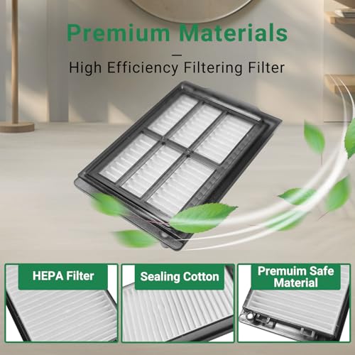 Image of Roomba 505 /405 Replacement HEPA Filter for iRobot Roomba Plus 505 /405 Combo Robot Vacuum Cleaner 6 Pack Accessories Kit