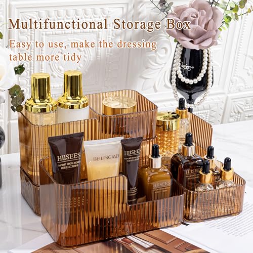 Revamp Your Space: The Ultimate 6PCS Nervure Makeup Organizers Set Review!