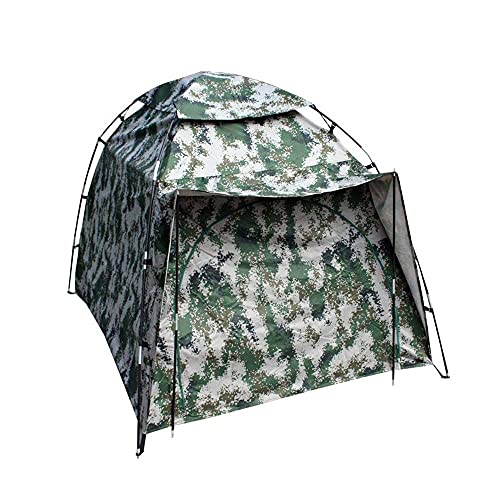 Outdoor Zelt,Camping Digital Camouflage Soldatenzelt 420D Dickes Tuch Wasserdichtes Gummi Tarnzelt Angeln Winterzelt – Bild 6