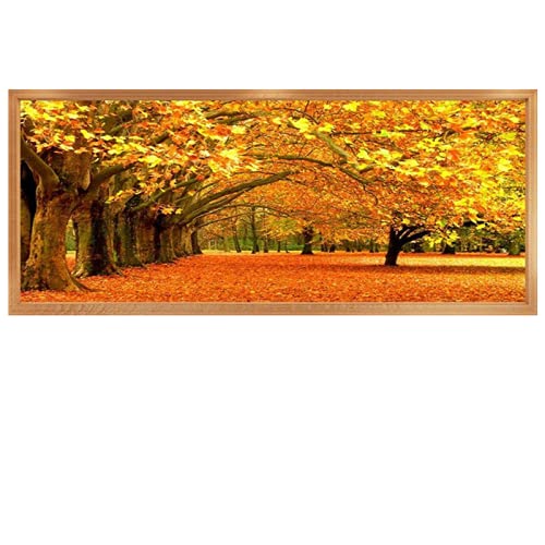 Peinture diamant forêt dorée 80x180cm grand format kit complet