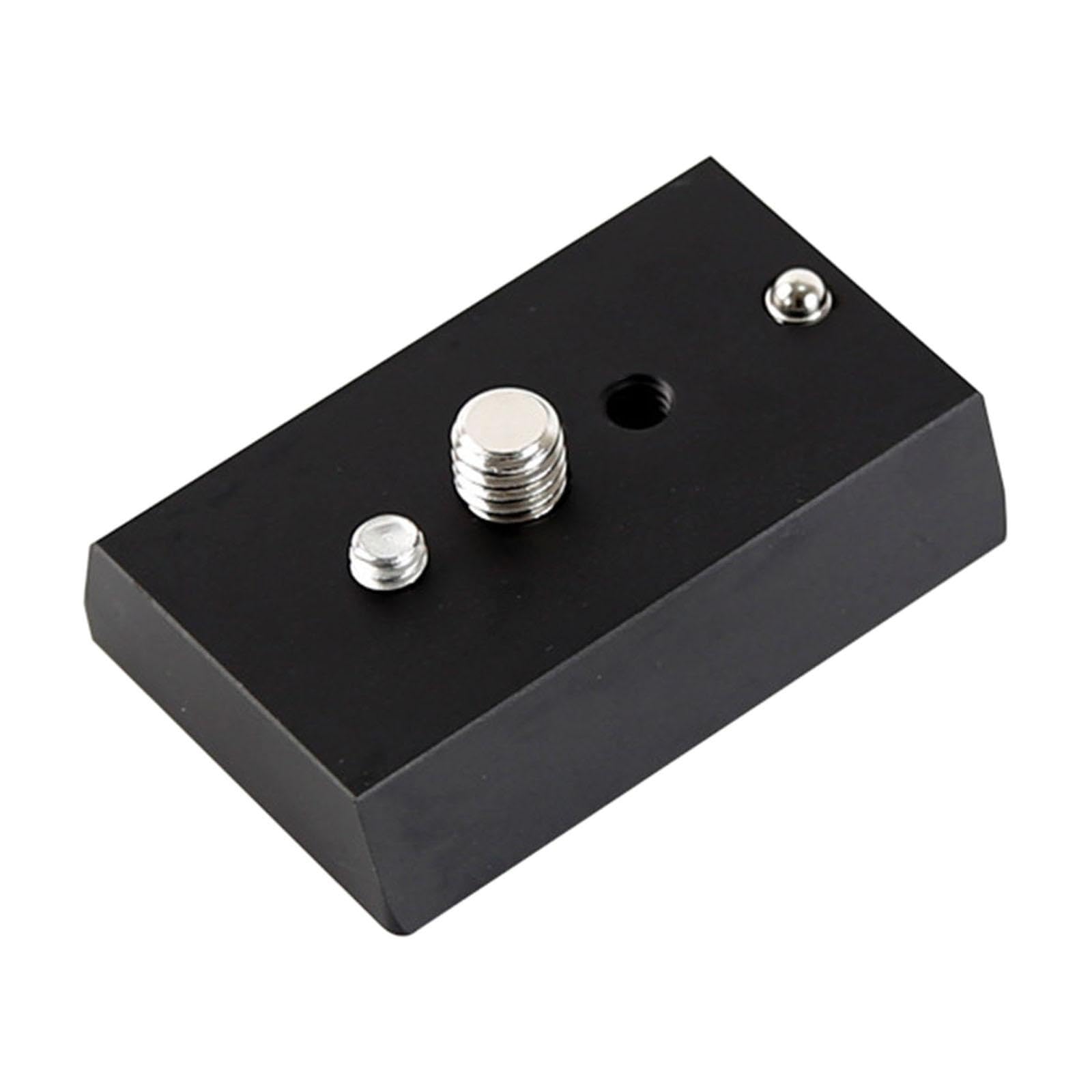 Dovetail Mount Plate Telescope Accessory Easy to Install with 1/4 3/8 Threads for Equatorial Parts Stargazing