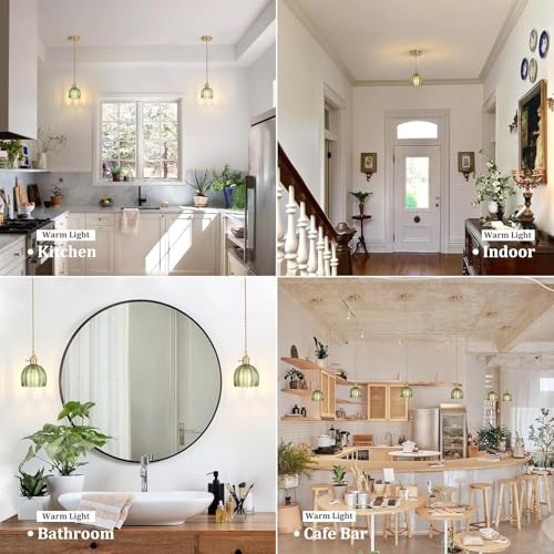 Lámpara colgante LED recargable sin cables con control remoto ajustable 3